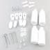 Kit fixations murales (x4) 098190 (1 / 1)
