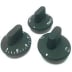 Boutons noirs par 3 (1 / 1)