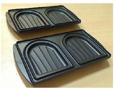 Plaque Croque Monsieur Gaufrier Moulinex Amd241 Croq Gaufre Ch80732