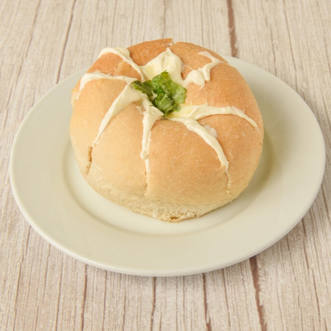 Korean Garlic Cream Cheese Bun
