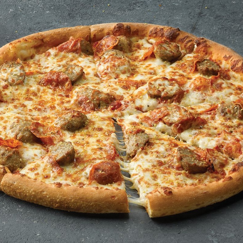 14 inch Thin Crust - Meatball Pepperoni Pizza