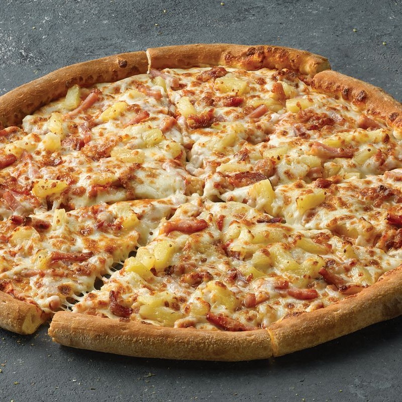 14 inch Thin Crust - Super Hawaiian Pizza