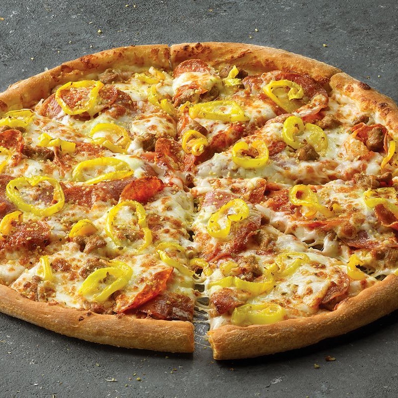 14 Inch Thin Crust - Zesty Italian Trio Pizza