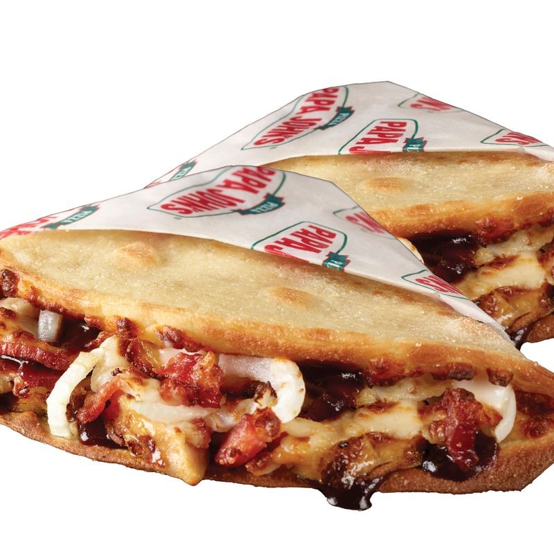 BBQ Chicken and Bacon Papadia