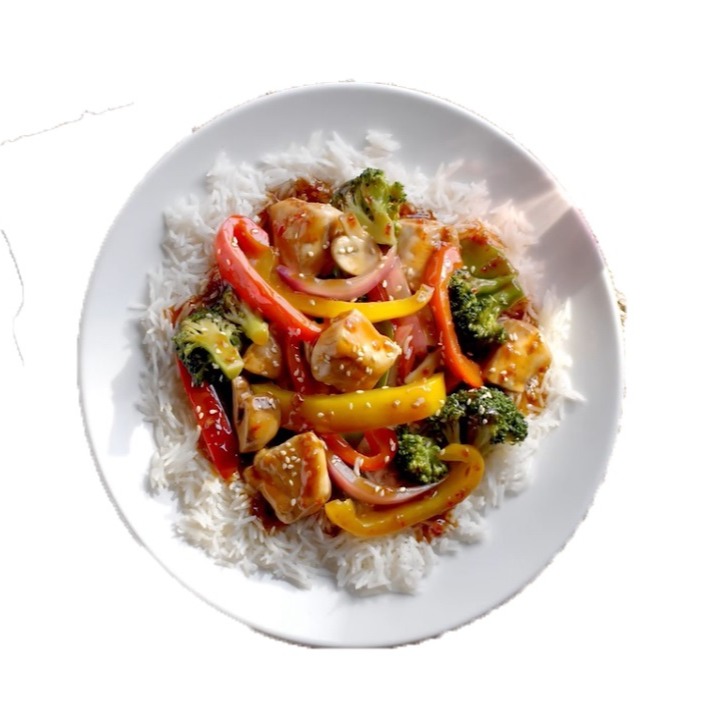 Rice- Teriyaki Chicken