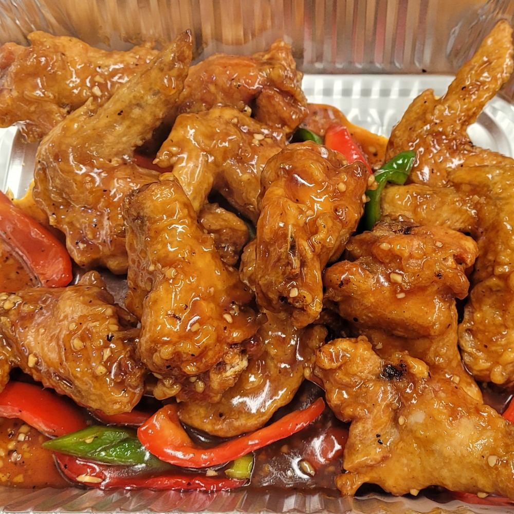 SAUCE ON THE SIDE - CHICKEN WINGS (6 PIECE)