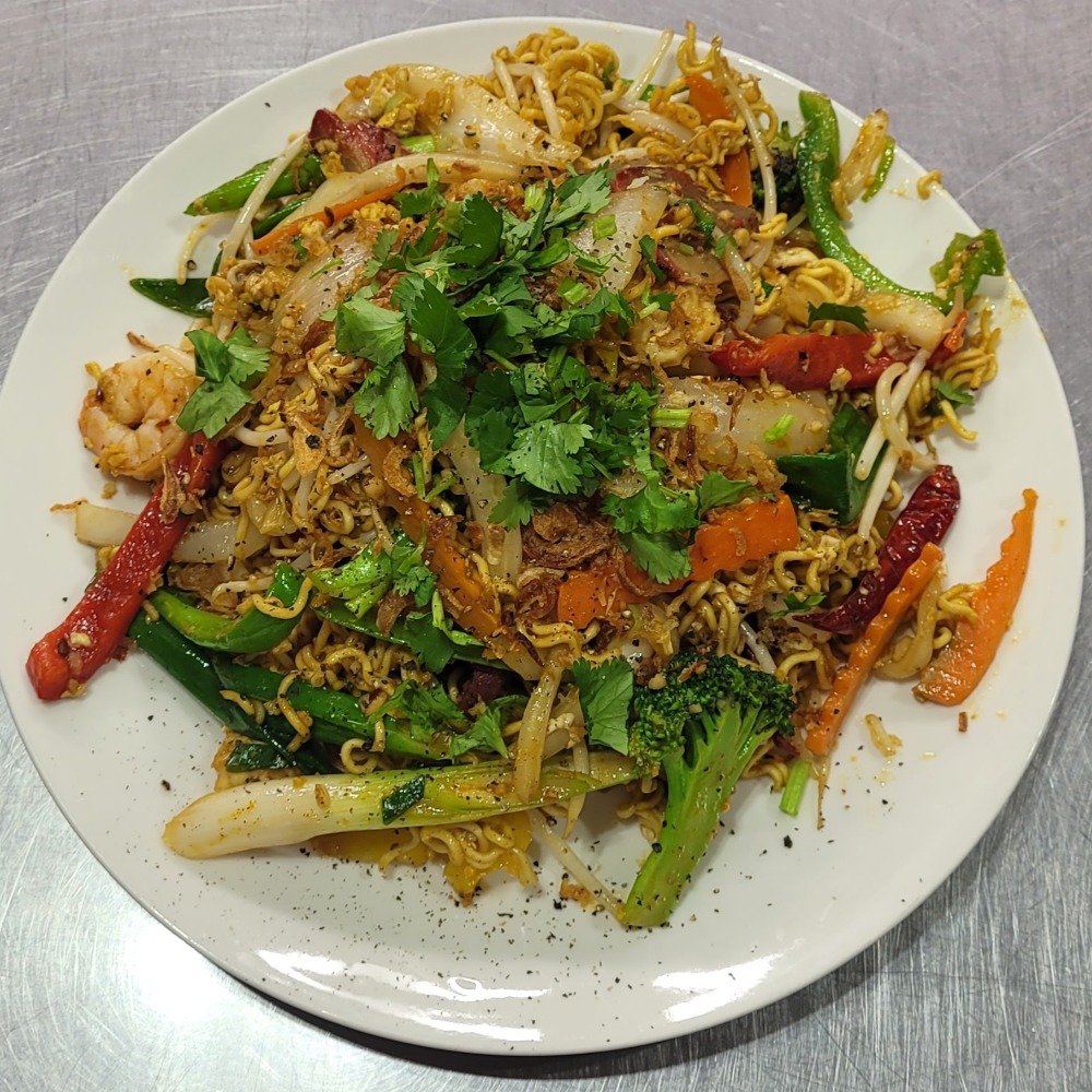 Less Spicy - Singapore-Style Stir-Fry Ramen