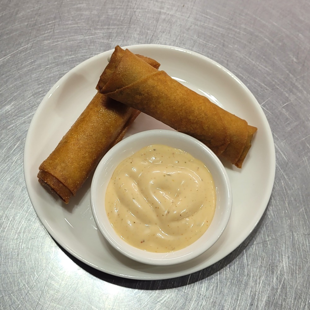 Spinach-Artichoke Chicken Egg Roll (2)