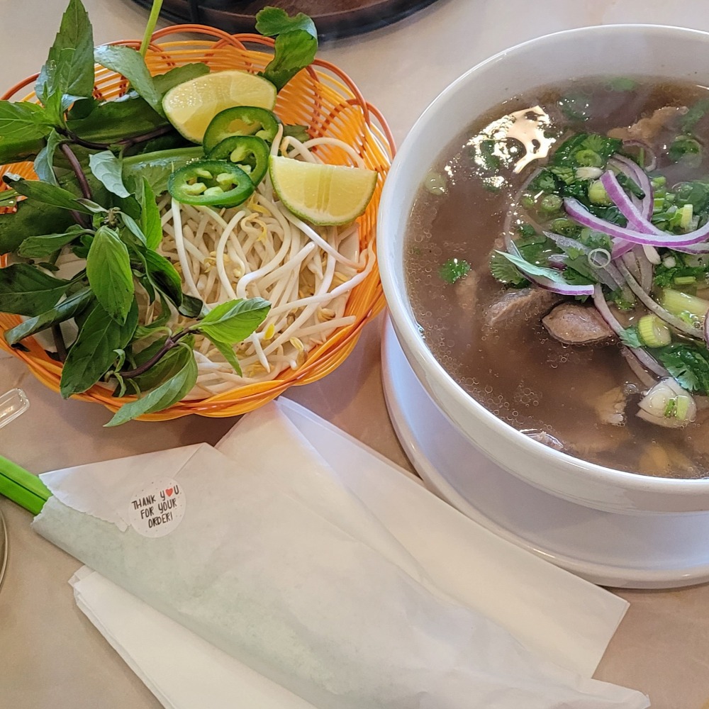 w/ Fresh Rice Noodles - PHO BEEF - PHO TAI BO VIEN