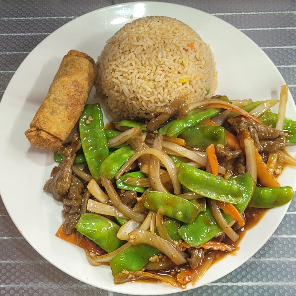 BEEF W/ SNOW PEAS