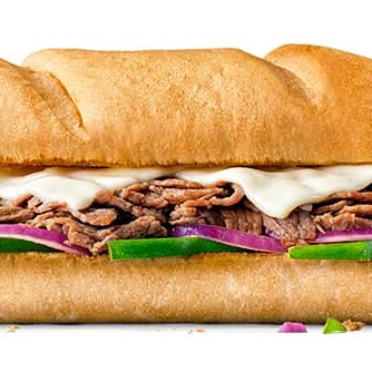 Footlong Steak and Cheese Sub