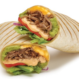 Chipotle Steak and Guacamole Regular Grilled Wrap