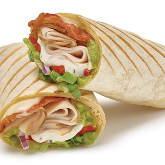 Turkey, Bacon & Guacamole Regular Grilled Wrap