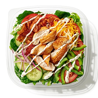 Chicken & Bacon Ranch Salad