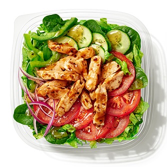 Sweet Onion Chicken Teriyaki Salad