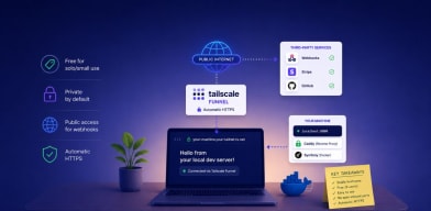 Tailscale as an ngrok / local tunnel / Cloudflare Tunnel alternative