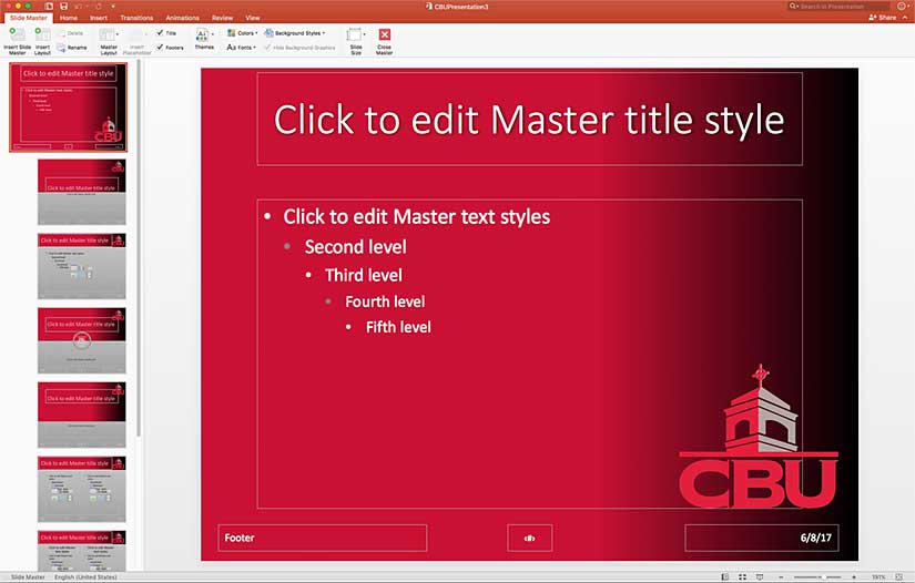 CBU Powerpoint Template 3