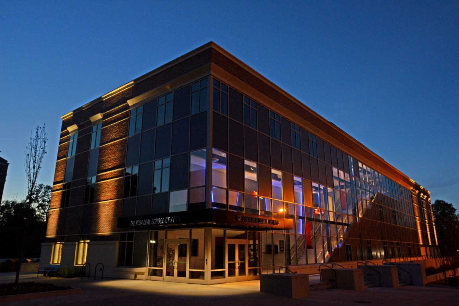 CBU Campus at Night