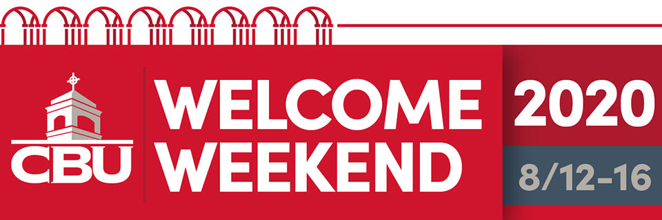 Welcome Weekend 2020