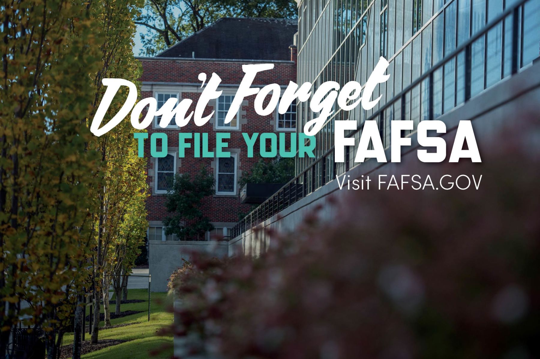 FAFSA Reminder