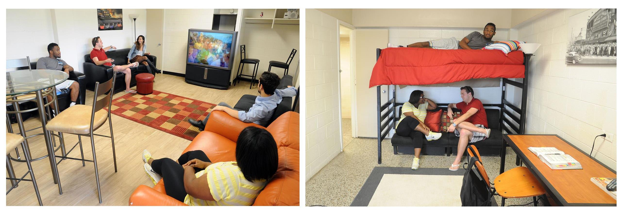 CBU Rozier Hall Dorm Room
