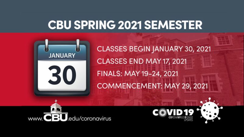 CBU Delays Start of Spring 2021 Semester - Christian Brothers University