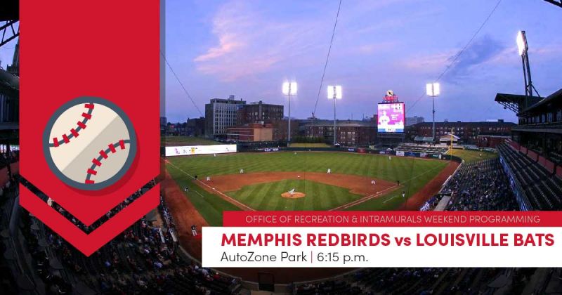 Memphis Redbirds vs. Louisville Bats - Christian Brothers University