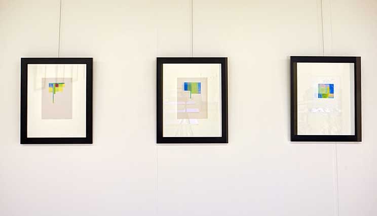 three frame of art