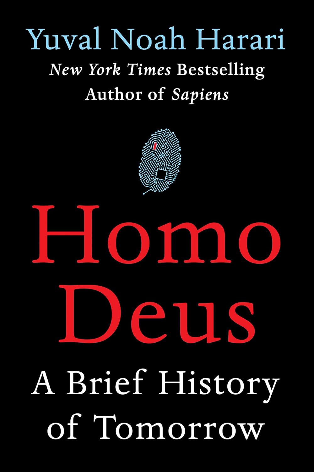 Homo Deus: A Brief History of Tomorrow cover