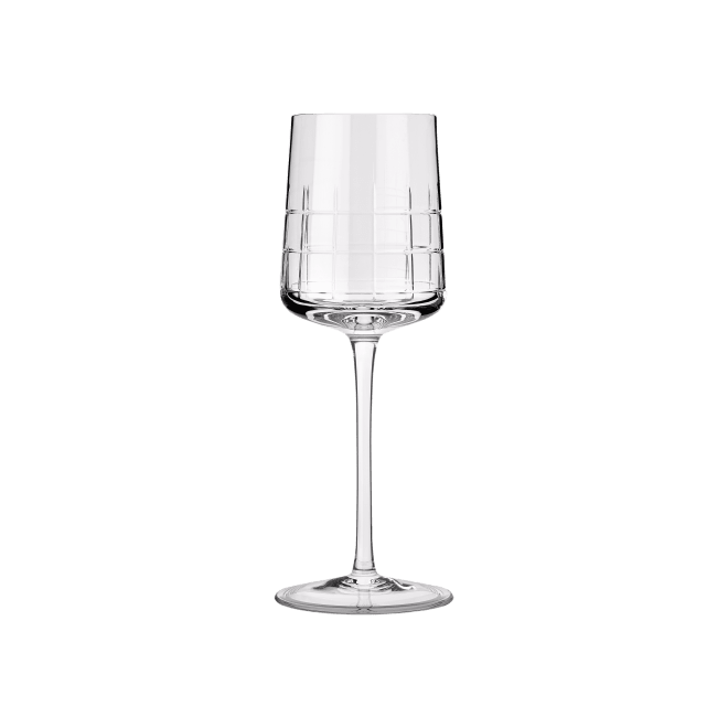 White wine glass Graphik  Crystal