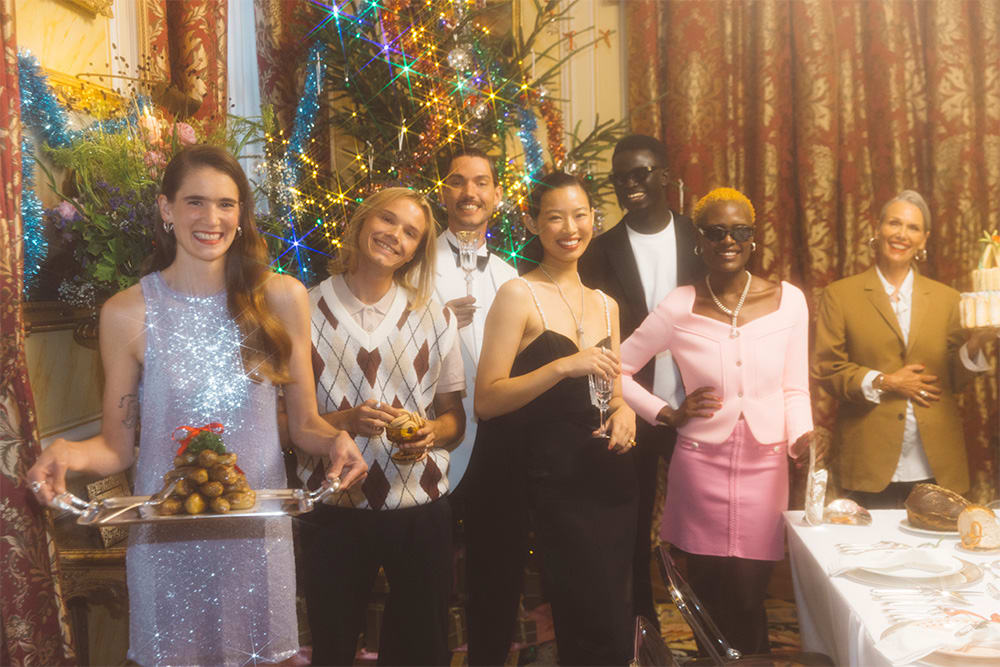 La troupe du Noël Christofle La troupe du Noël Christofle