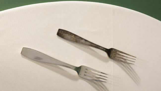 Fourchette vintage Christofle