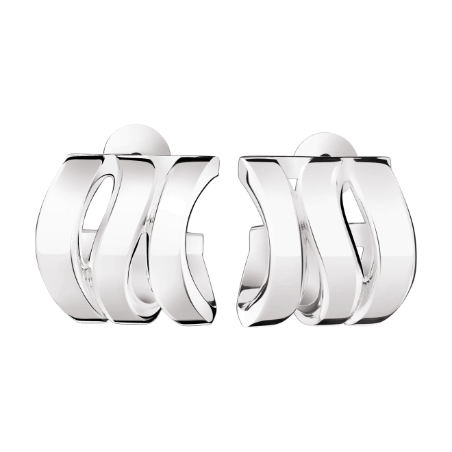 Mini hoop earrings Rivage  Sterling silver