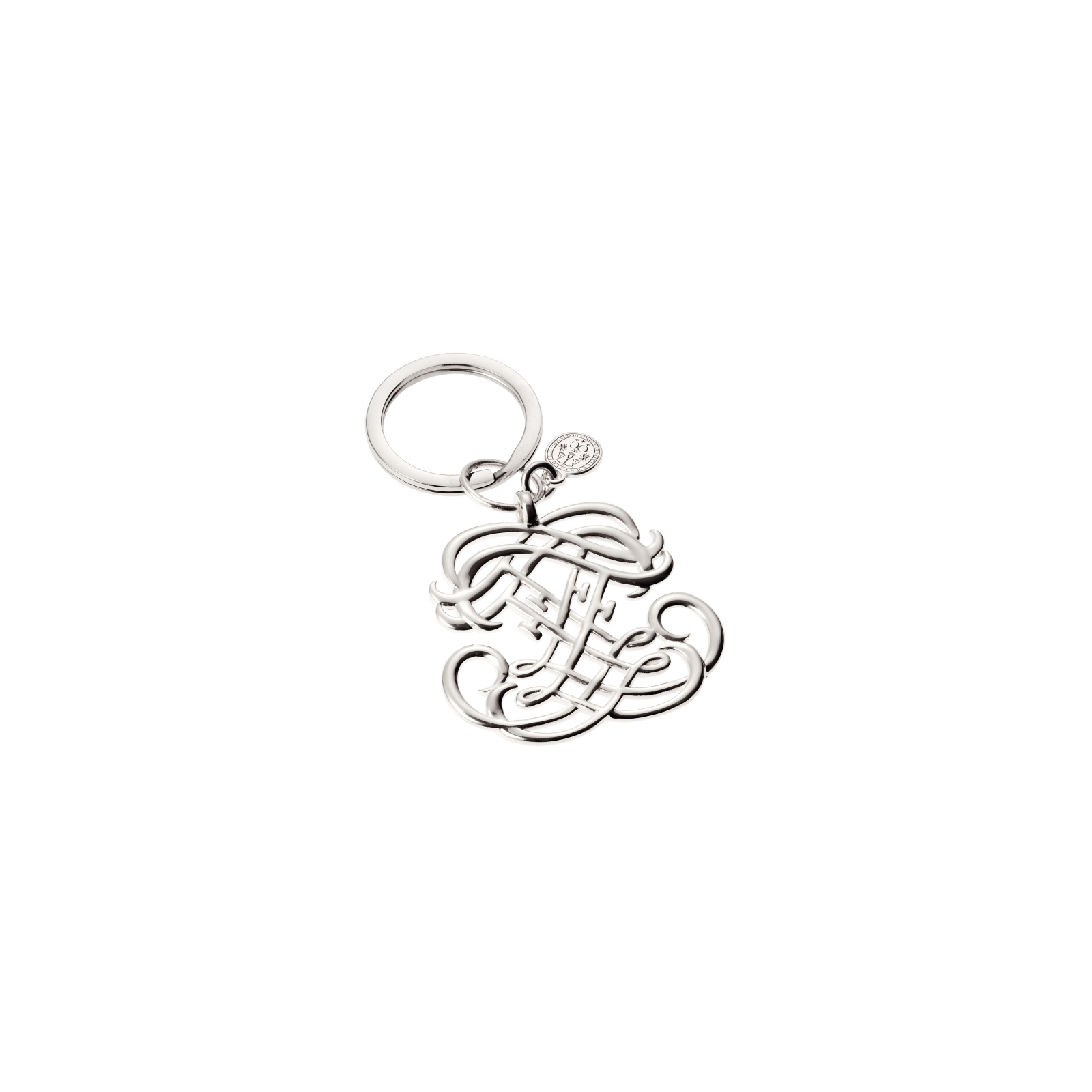 Sterling Silver Key Chain EE Eugénie de Montijo Mavelot Christofle