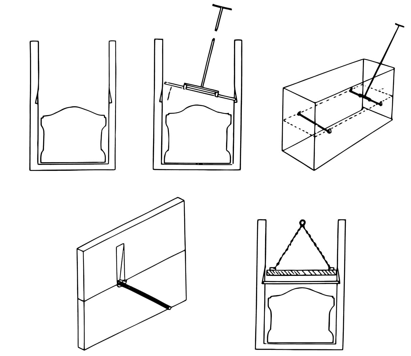 Shutter Rod support System