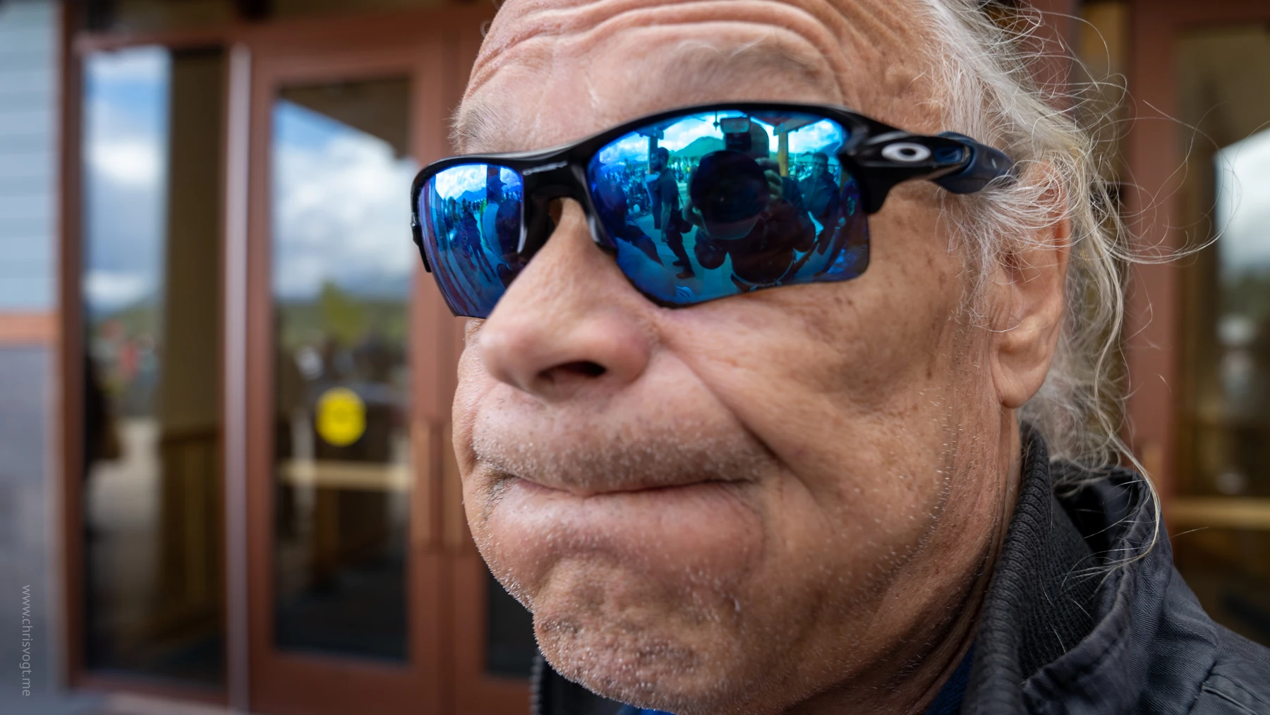My dad, Michael. He kind of reminds me of a cartoon character here that I just can't place.