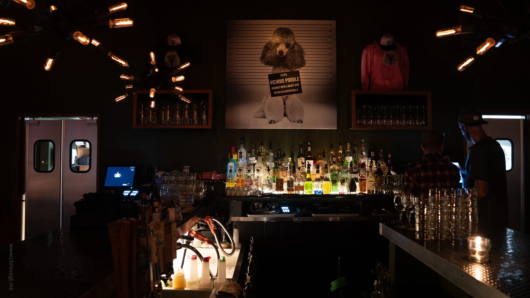 The inside of The Vicious Poodle, a gay bar in Victoria, Canada