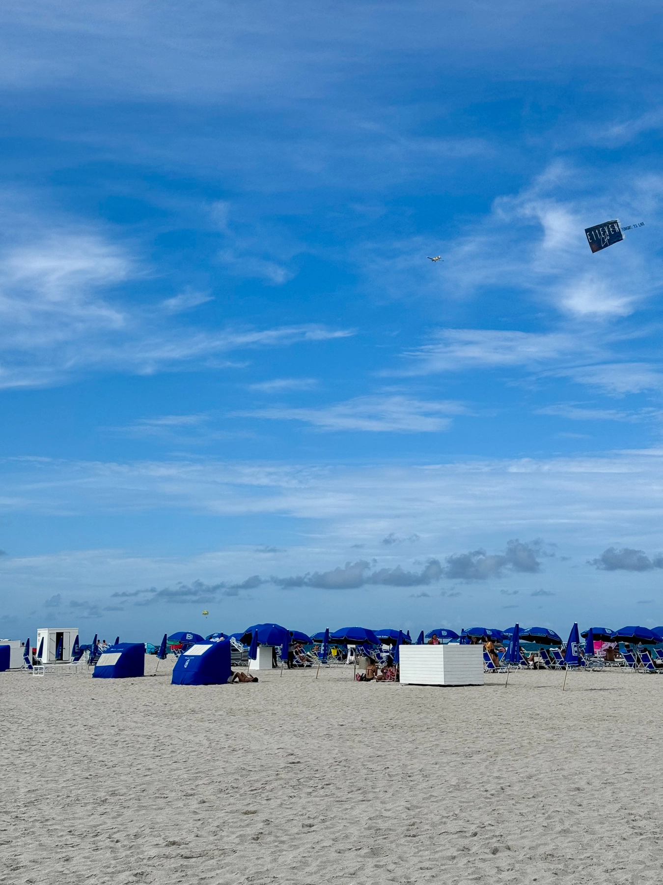 A view of South Beach, Miami.