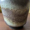 Vintage Dümler & Breiden West German brown and beige planter plant pot