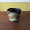 Vintage Dümler & Breiden West German brown and beige planter plant pot