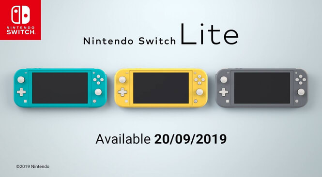 Nintendo Resmi Umumkan Nintendo Switch Lite