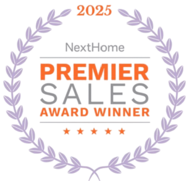 2025 NextHome Premier Sales Award Winner