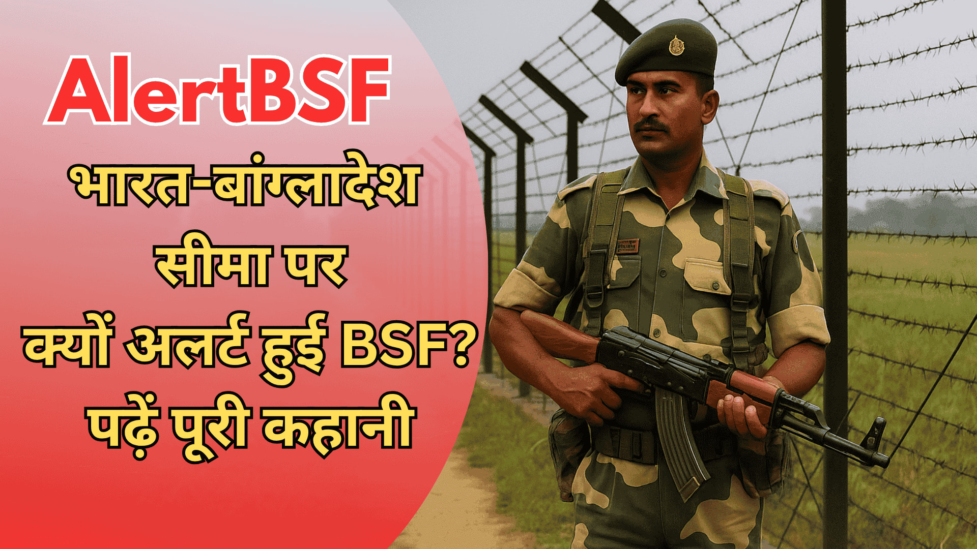 भारत-बांग्लादेश सीमा पर क्यों अलर्ट हुई BSF? पढ़ें पूरी कहानी