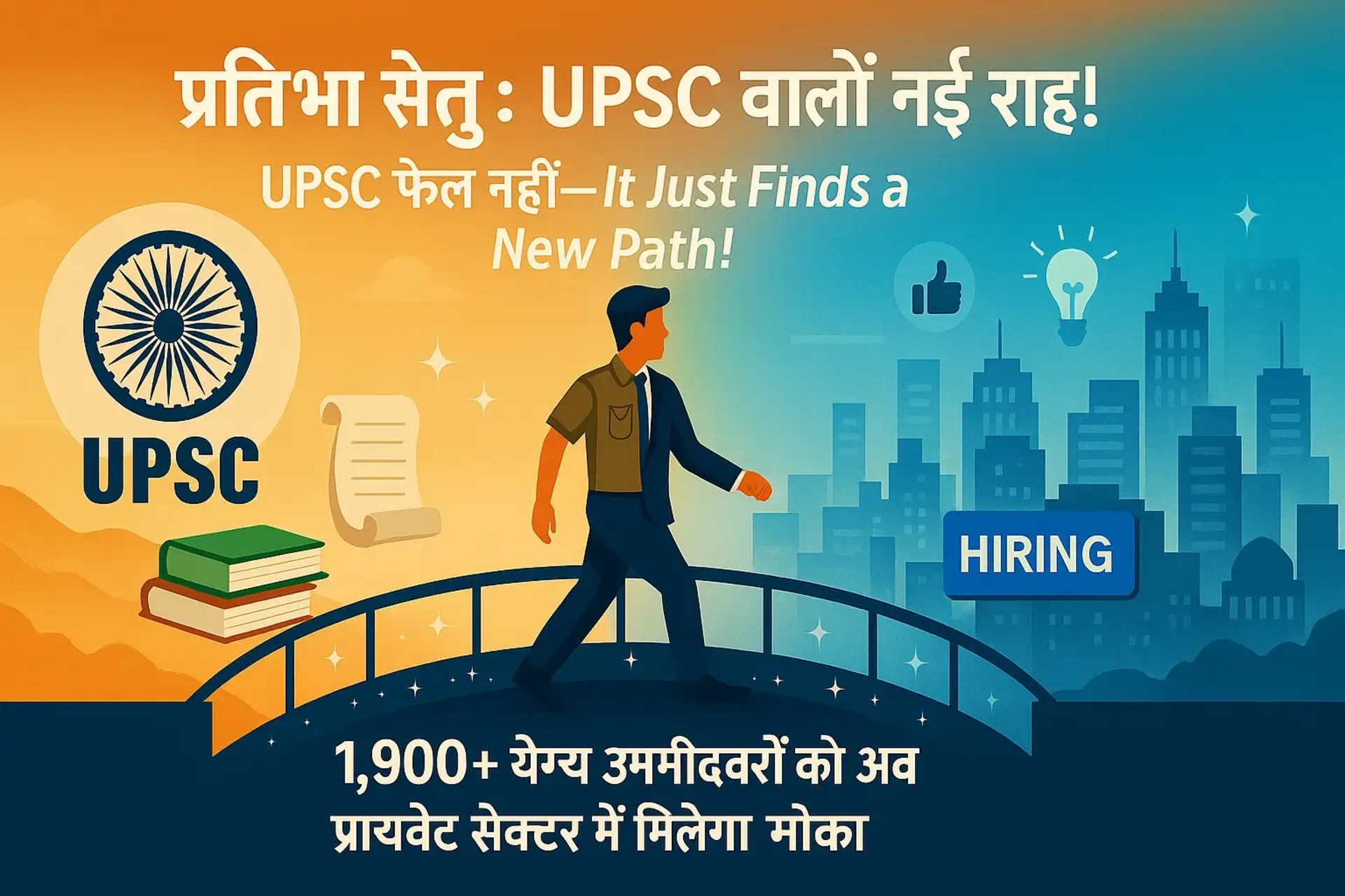 प्रतिभा सेतु: UPSC वालों की नई नौकरी की राह शुरू!