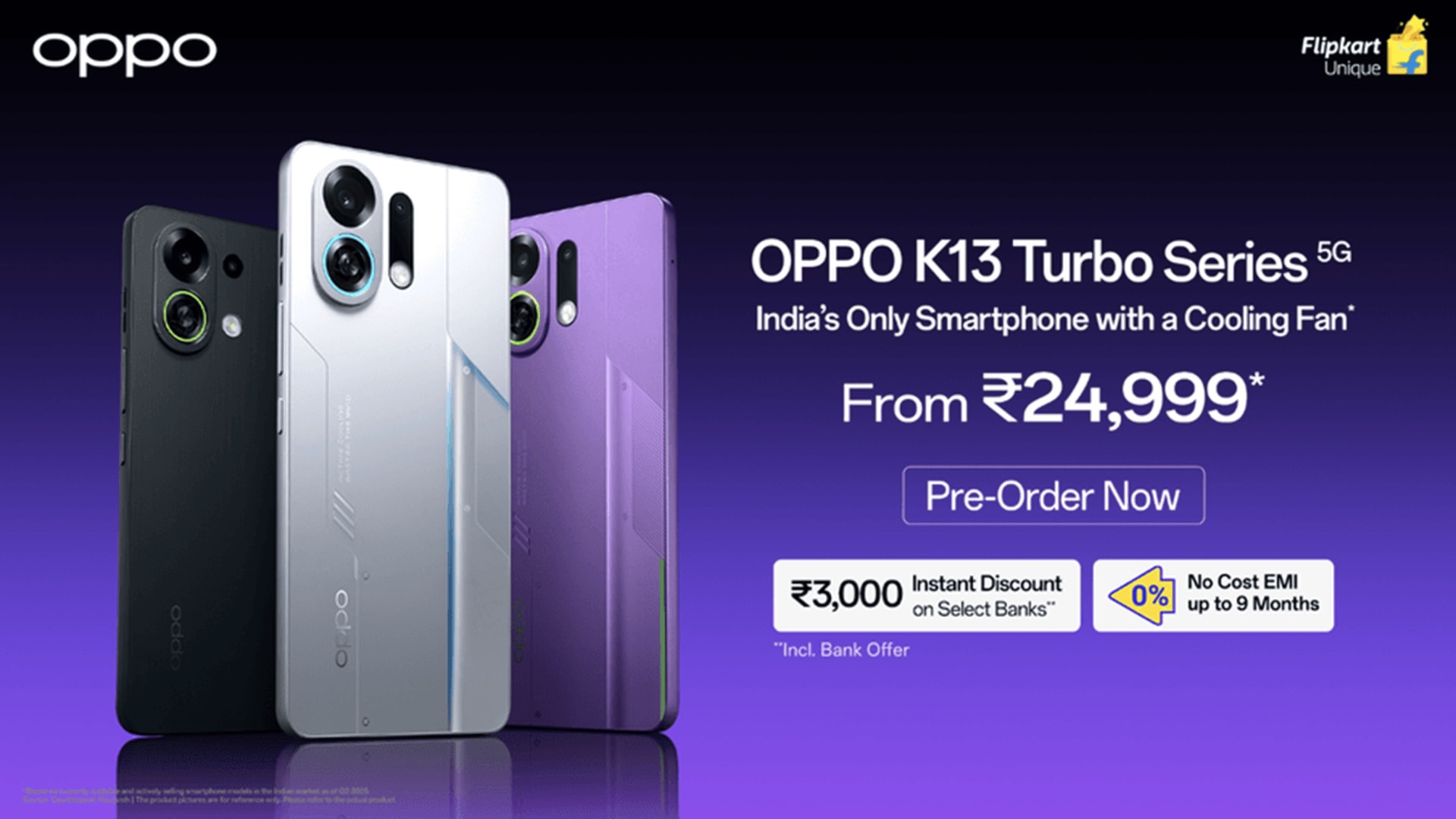 ओप्पो K13 Turbo सीरीज़ 5G और Enco Buds 3 Pro भारत में लॉन्च