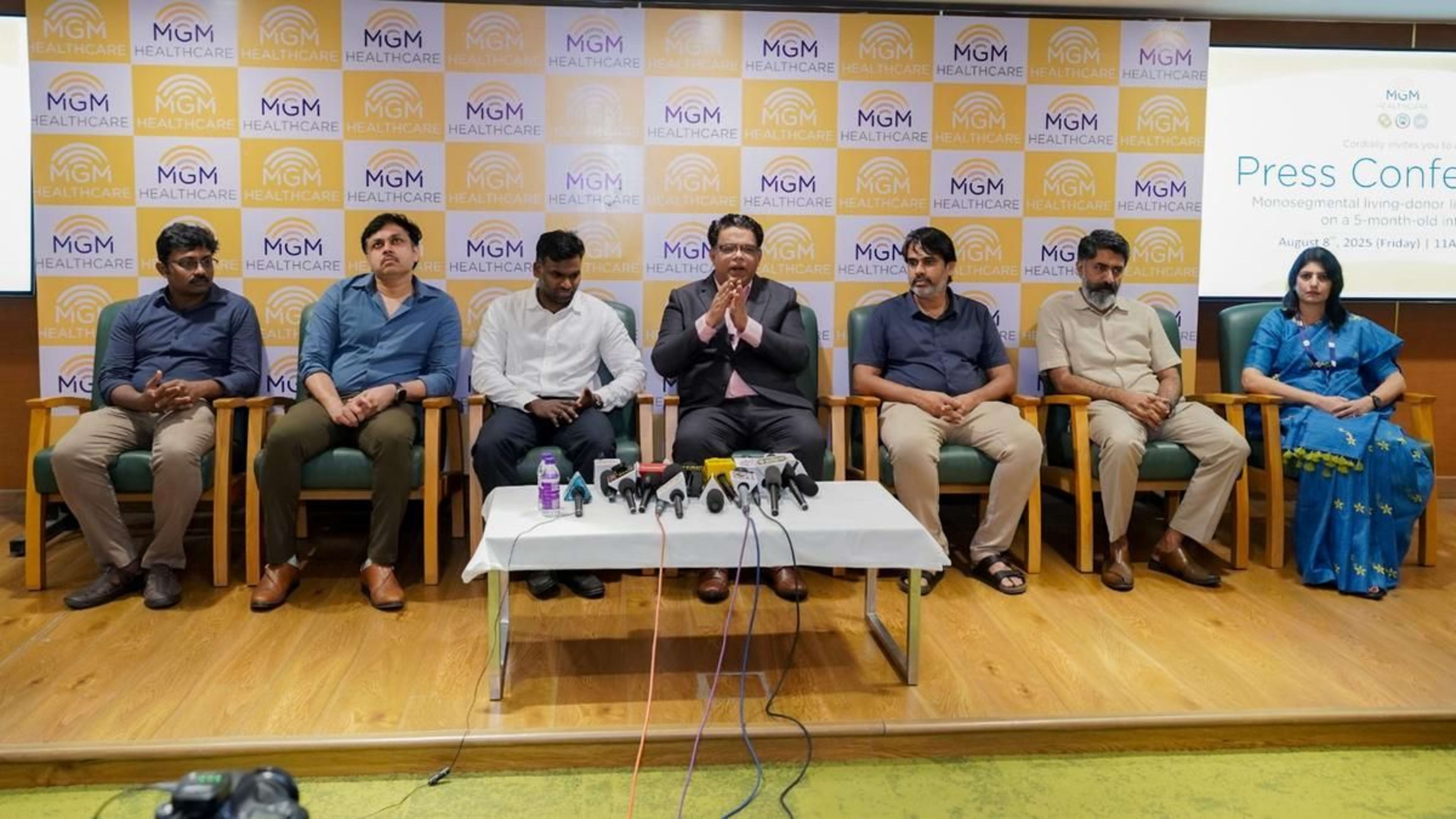 5 महीने के शिशु को नई जिंदगी: एमजीएम हेल्थकेयर ने किया दुर्लभ लिवर ट्रांसप्लांट