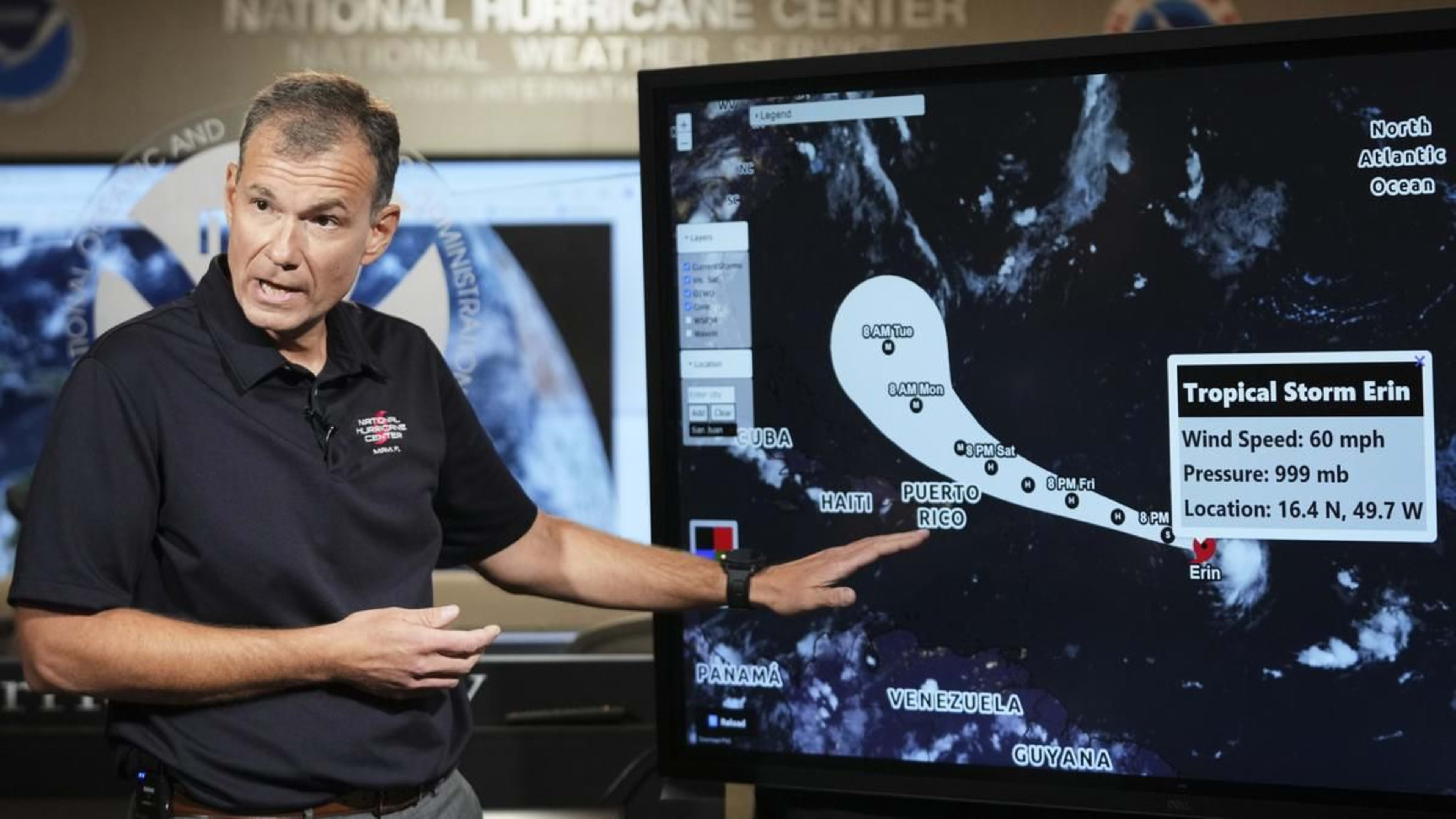 चक्रवात 'एरिन' बना 'तबाही' वाला कैटेगरी 5 तूफान