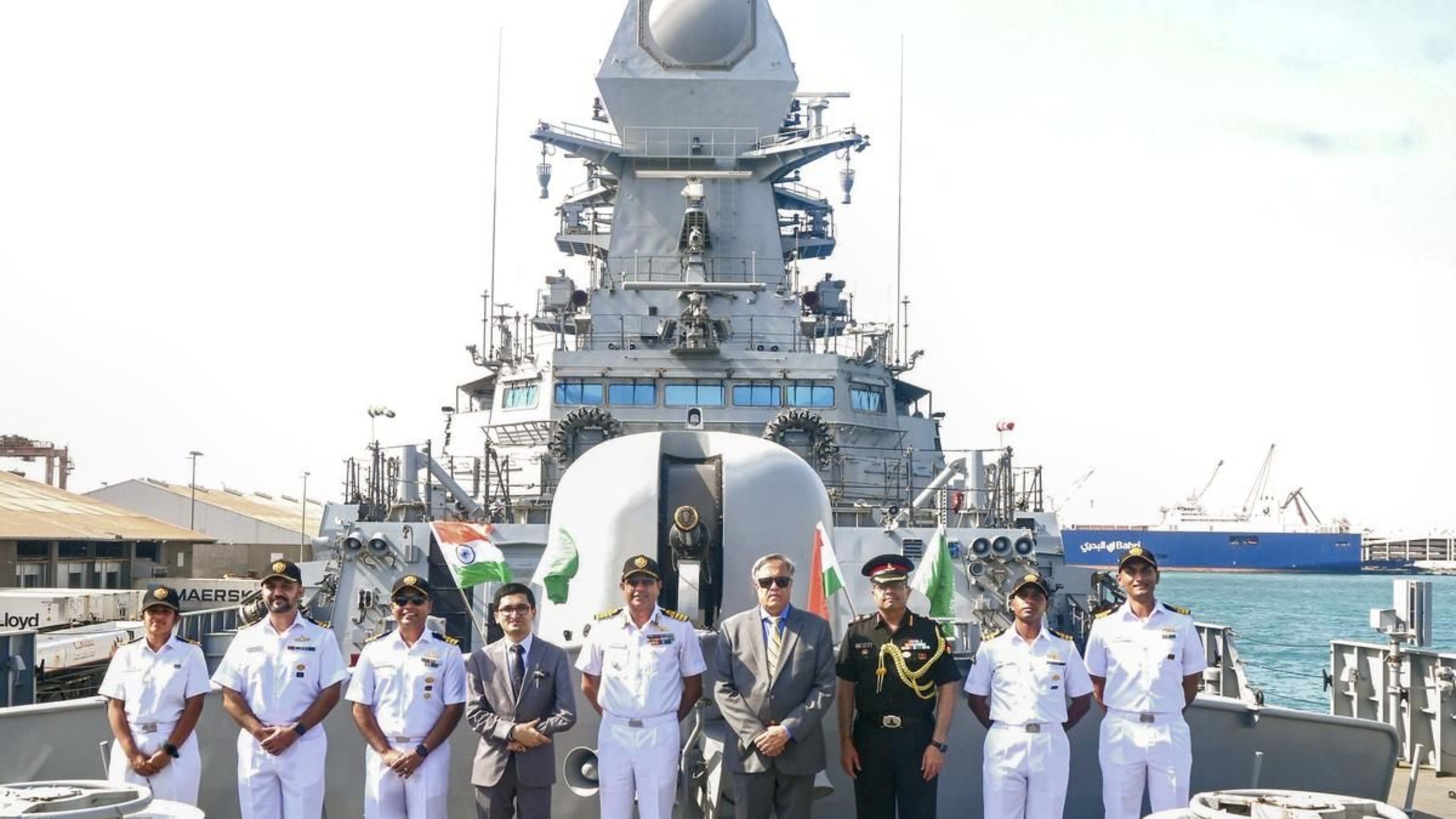 भारतीय नौसेना के जहाजों ने जेद्दा में खत्म की यात्रा, सऊदी नौसेना के साथ किया संयुक्त अभ्यास