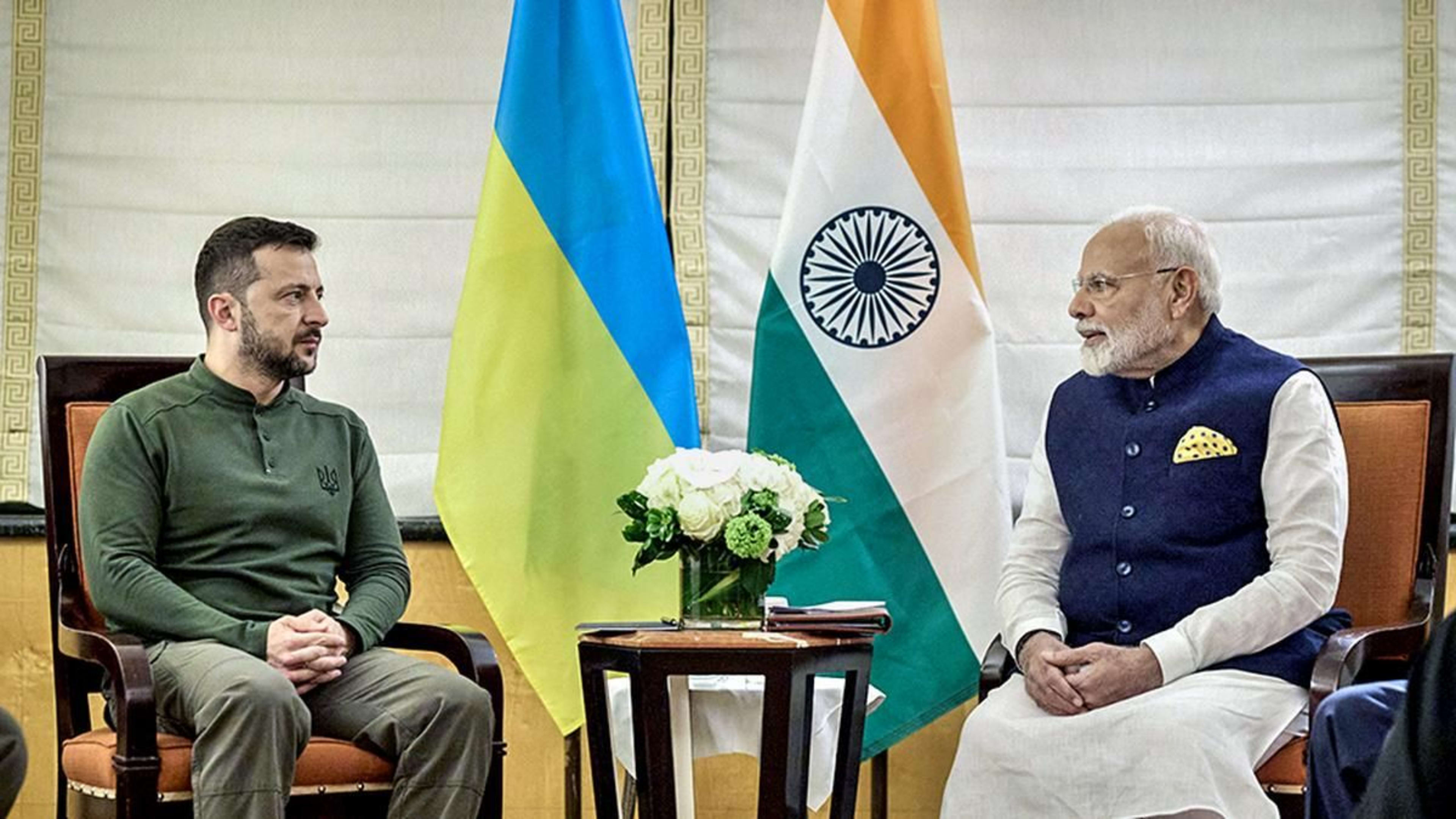 भारत को लेकर ज़ेलेंस्की का बड़ा बयान: 'भारत ज़्यादातर हमारे साथ है'