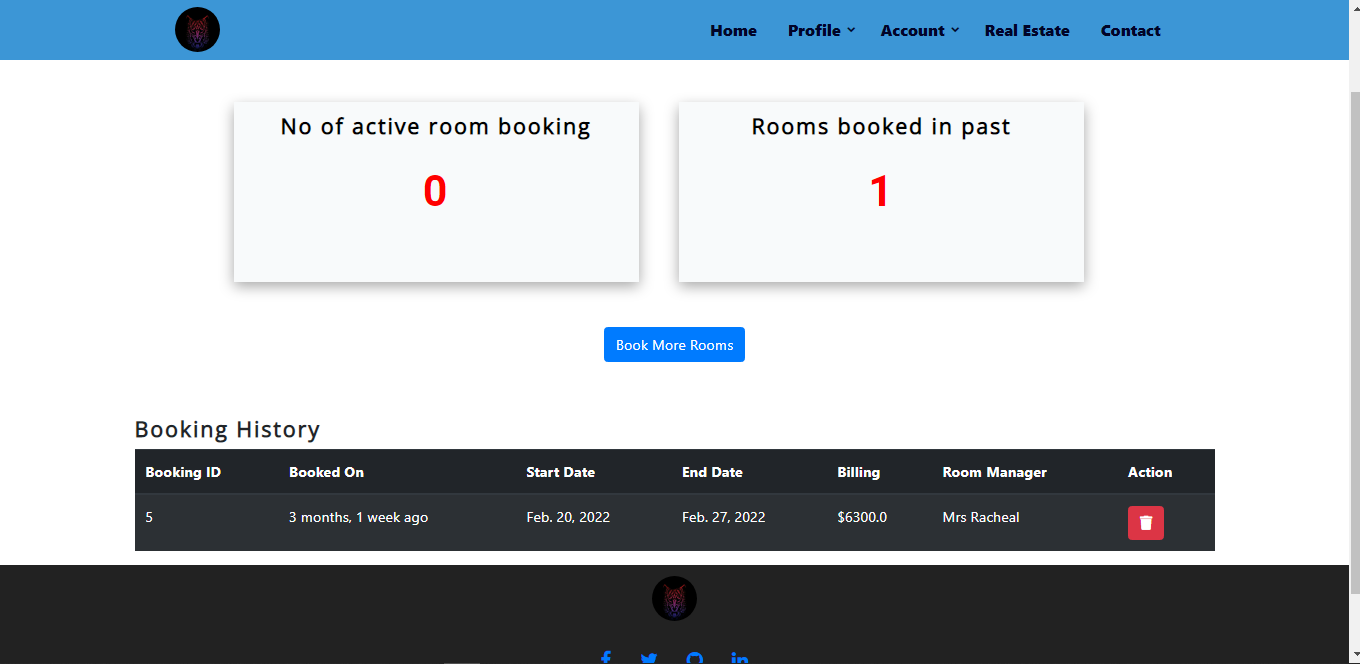 Hotel Django Chuks Hotel Website